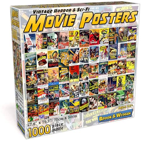 Horror Movie Poster Puzzle