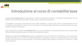 Corso di contabilità base PPT