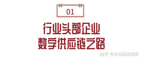 2021，得数字化食材供应链者得天下 知乎