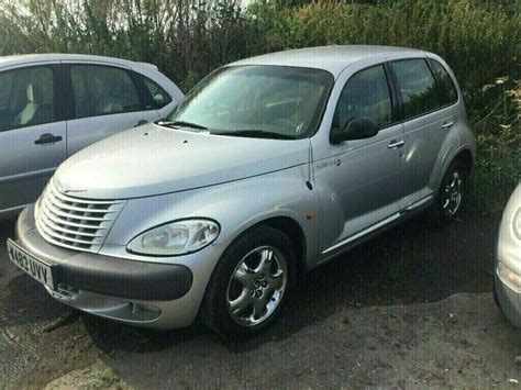 Chrysler Pt Cruiser Chrome Alloy Wheels Air Leather Suede Interior In