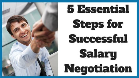 5 Essential Steps For Successful Salary Negotiation Noomii Career Blog