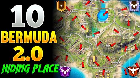 Top New Hidden Places In Bermuda Remastered Free Fire Secret