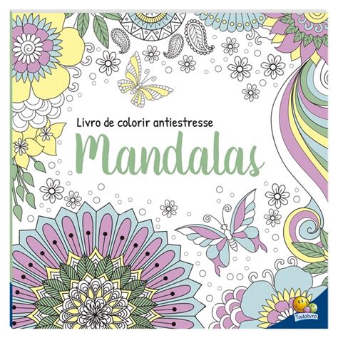 Mandalas Livro De Colorir Antiestresse Mandala Shopee Brasil