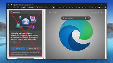 How To Disable Personalize Your Web Experience Prompt In Microsoft
