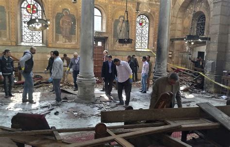 Egypte Daesh revendique l attentat contre l église copte du Caire