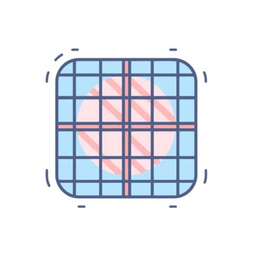 Flat Design Vector Illustration Of Transparent Square Grid Background ...