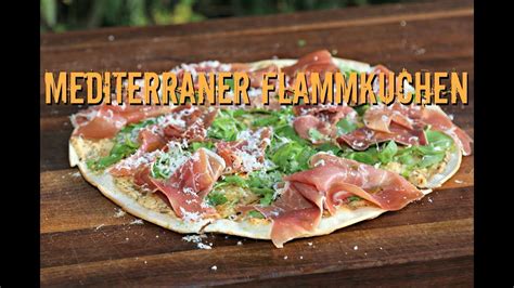 Mediterraner Flammkuchen