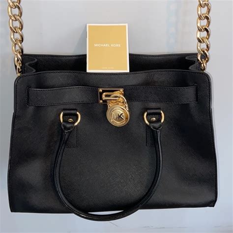 Michael Kors Bags Michael Kors Large Saffiano Leather Hamilton East