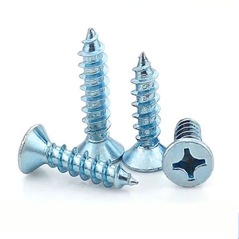 China Cross Recessed Countersunk Head Self Tapping Screws Manufacturer