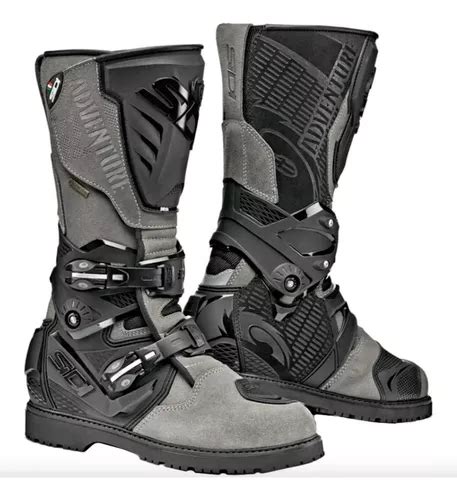 Botas Moto Adventure 2 Gore Tex Gris Sidi Original