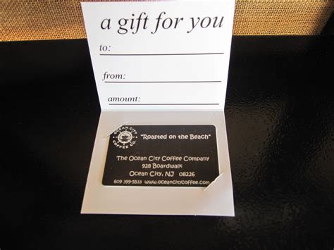 Gift Cards – Ocean City Coffee Company