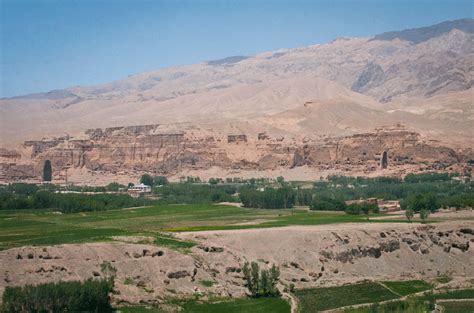 -The valley of Bamiyan and sculpture of giant Buddha after destroyed by... | Download Scientific ...