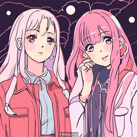 صور انمي صديقات كيوت فوتوزيل