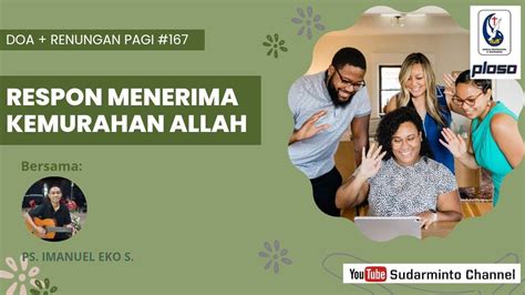 Doa Pagi Menerima Kemurahan Allah Youtube