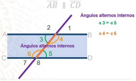 Rectas Paralelas Y Ngulos Nueva Escuela Mexicana Digital