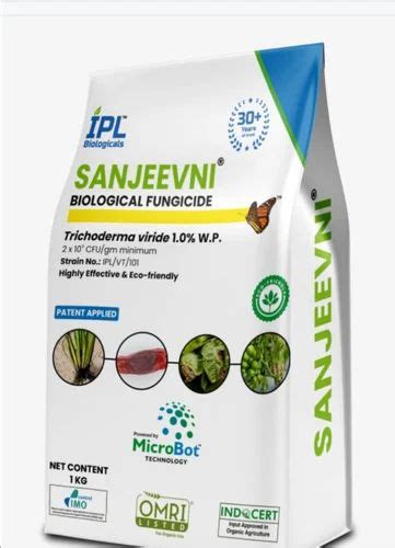 Powder White Trichoderma Viride Anti Fungal Bio Fertilizer PP Bag