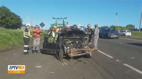 Avô e neto que morreram em acidente na SP 215 em São Carlos serão