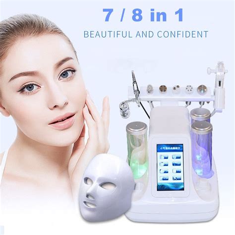 2020 Hydro Dermabrasion Machine 78 In 1 H2 O2 Rf Bio Lifting Beauty