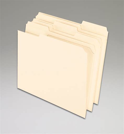 Pendaflex Reinforced File Folder Letter Size 13 Cut Tabs Manila