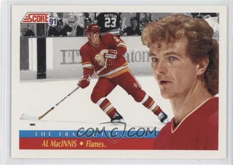 1991-92 Score - Canadian - English #333 - Al MacInnis