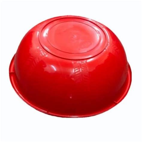 Round Red Plastic Ghamela Capacity 16L At Rs 125 Piece In Bhopal ID