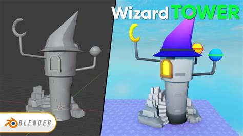 I Made A Wizard Tower Blender Youtube