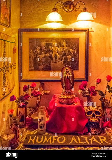 At The Voodoo Museum In New Orleans A Humfo Altar Mixes Christianity