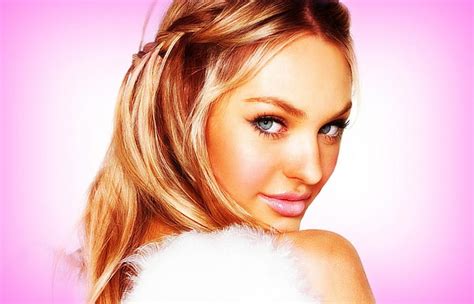 Candice Swanepoel White Model Blue Eyes Blonde Girl Angel Beauty