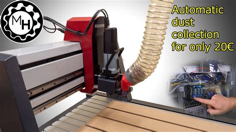 Automated Cnc Dust Collection For Just 20€ Youtube