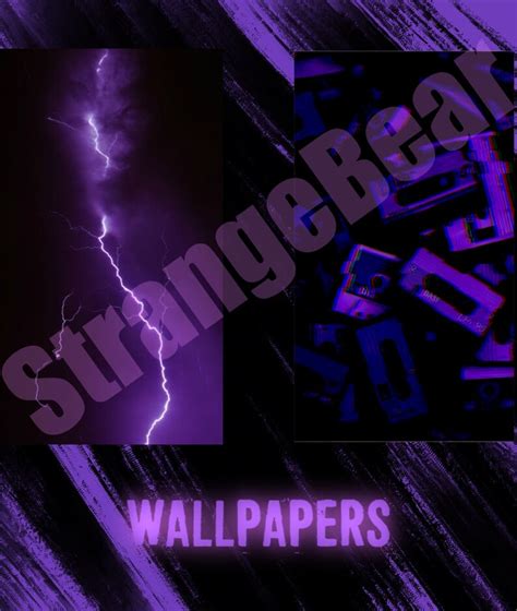 Purple Grunge Aesthetic Ios 14 Icons Apps Etsy