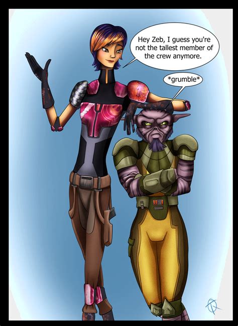 Comm Sabine And Zeb By Teaquill On Deviantart