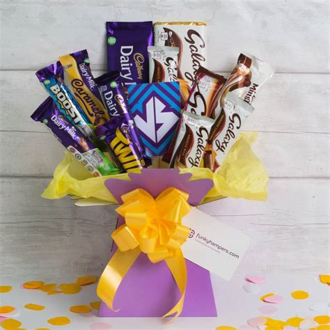 Galaxy Vs Cadbury Chocolate Bouquet | Funky Hampers