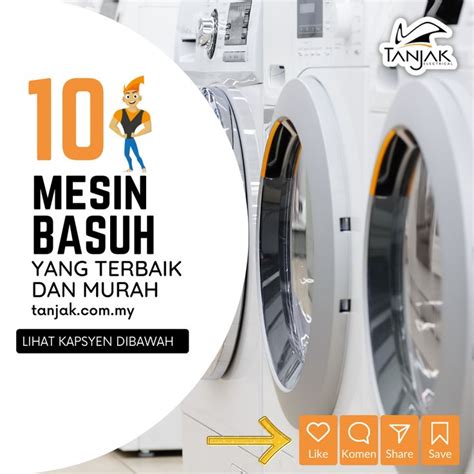 🔌💦 Cari Mesin Basuh Yang Terbaik Dan Murah Tanjak Electrical Telah