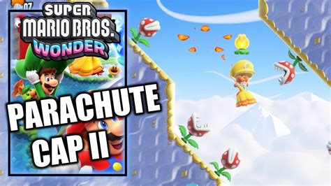 Super Mario Bros Wonder Badge Challenge Parachute Cap Ii All