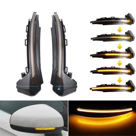 For Audi A X Led Dynamic Turn Signal Light Side Wing