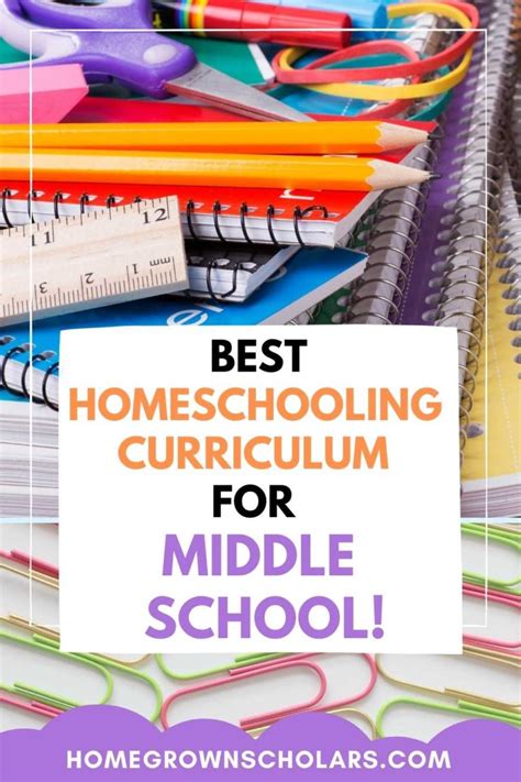 Middle school curriculum – Artofit