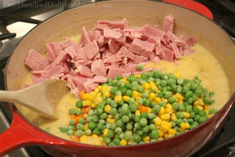 Easy Ham Pot Pie Recipe One Hundred Dollars A Month