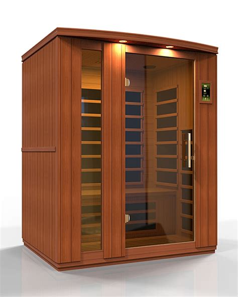 Dynamic Saunas Lugano 3 Person Ultra Low Emf Under 3mg Far Infrared