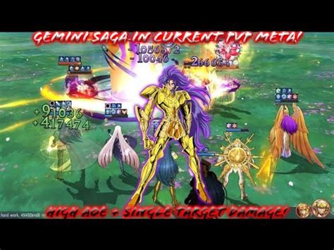 Saint Seiya Awakening Kotz Gemini Saga In Current Pvp Meta High