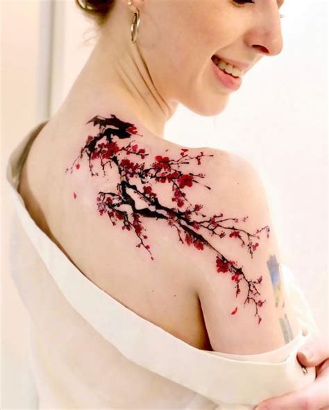 Cherry Blossom Tattoos Meanings Designs And Ideas