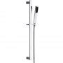 Just Taps Plus Infinity Slider Rail Shower Kit Modern Chrome