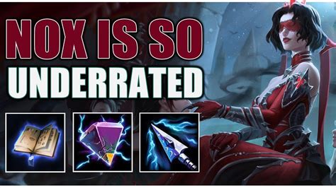 This New Nox Build Is Insane Smite Nox Gameplay Youtube