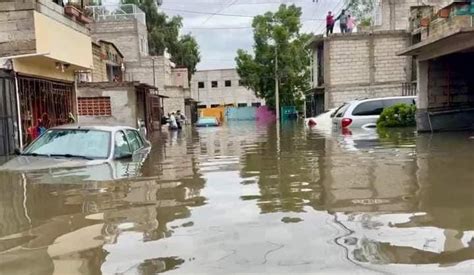 Lluvias Provocan Severas Inundaciones En Cuautitlán Autoridades