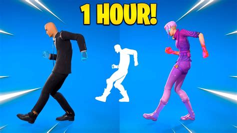 Fortnite JUBI SLIDE Emote 1 HOUR DANCE YouTube