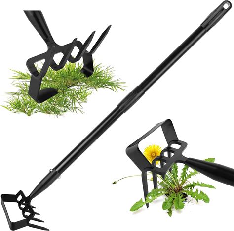 Stirrup Hoe And Cultivator Rake For Weeding 2 In 1 Heavy