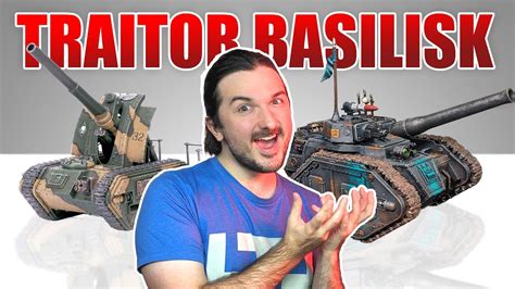 Kitbashing 30k to 40k: Chaos Traitor Artillery - YouTube