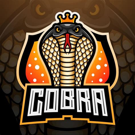 King Cobra Esport Logo Mascot Design Vector Art At Vecteezy