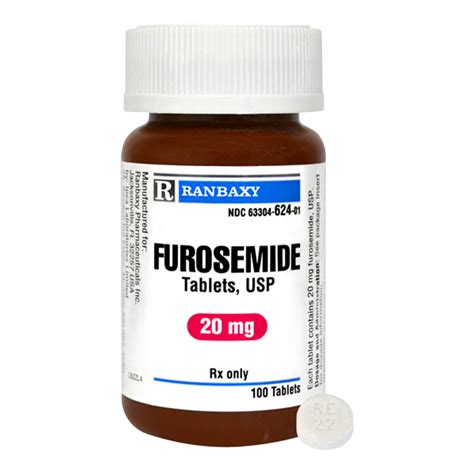 Furosemide 20 mg x 100 tablets - Cat & Dog Diuretic | Lambert Vet Supply