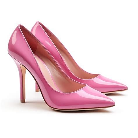 Premium Photo A Close Up Of A Pair Of Pink High Heeled Shoes