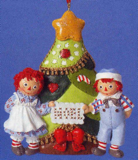 Raggedy Ann Andy Noel Christmas Tree Ornament